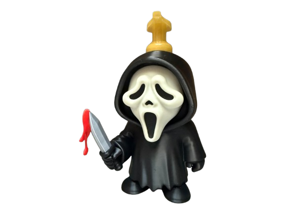 Bath Body Work Inspired Soap Holder - Ghost Face with Bloody Knife