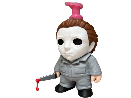 Bath Body Work Inspired Soap Holder - Michael Myers with Bloody Knife