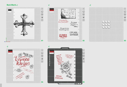 Complete Vampire Diaries inspired   3D Refillable Notebook – Digital 3MF File Only