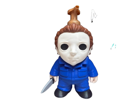 Bath Body Work Inspired Soap Holder - Michael Myers without Blood on knife